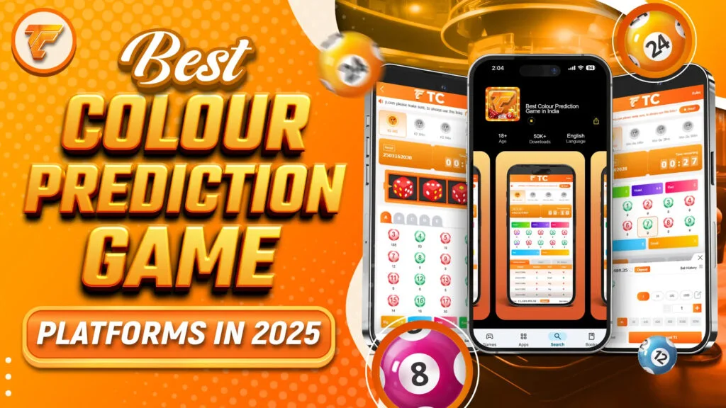 TC Game color prediction round interface artwork